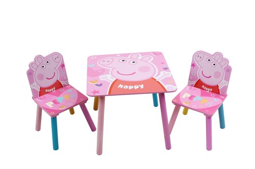 Peppa pig wooden table - pig,