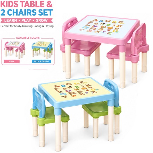 Kids table chairs set abc - kids,