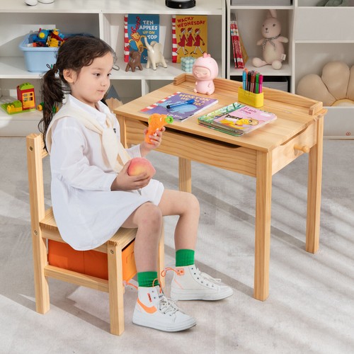 Kids table and chair - kids, flip