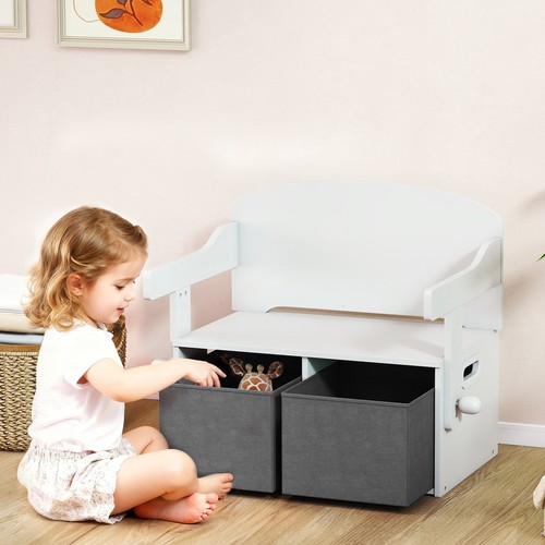 Kids storage bench - storage,