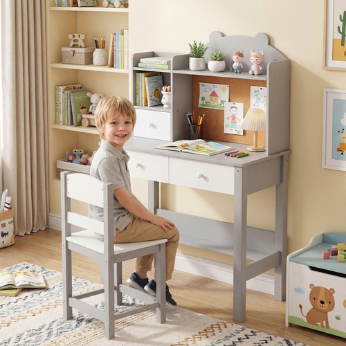Kids desk and chair set - kids,