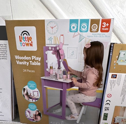 Little town wooden vanity - wooden,
