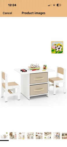 Children wooden table 2 - wooden,