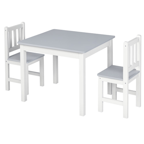 Homcom kids table and chairs - and,