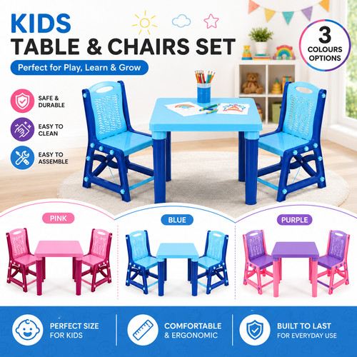 Kids table and chair set - and,