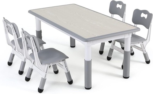 Kids table and chairs - chairs, desk