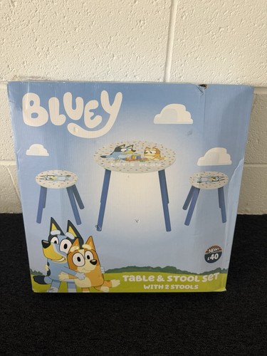 Bluey kids table and chair - bluey,