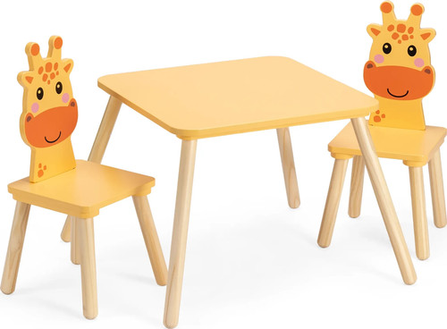 Kids table chairs set - table,